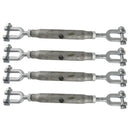 Rigging Screw 6mm Galvanised Jaw to Jaw Turnbuckle Straining