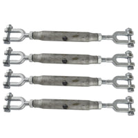 Rigging Screw 6mm Galvanised Jaw to Jaw Turnbuckle Straining