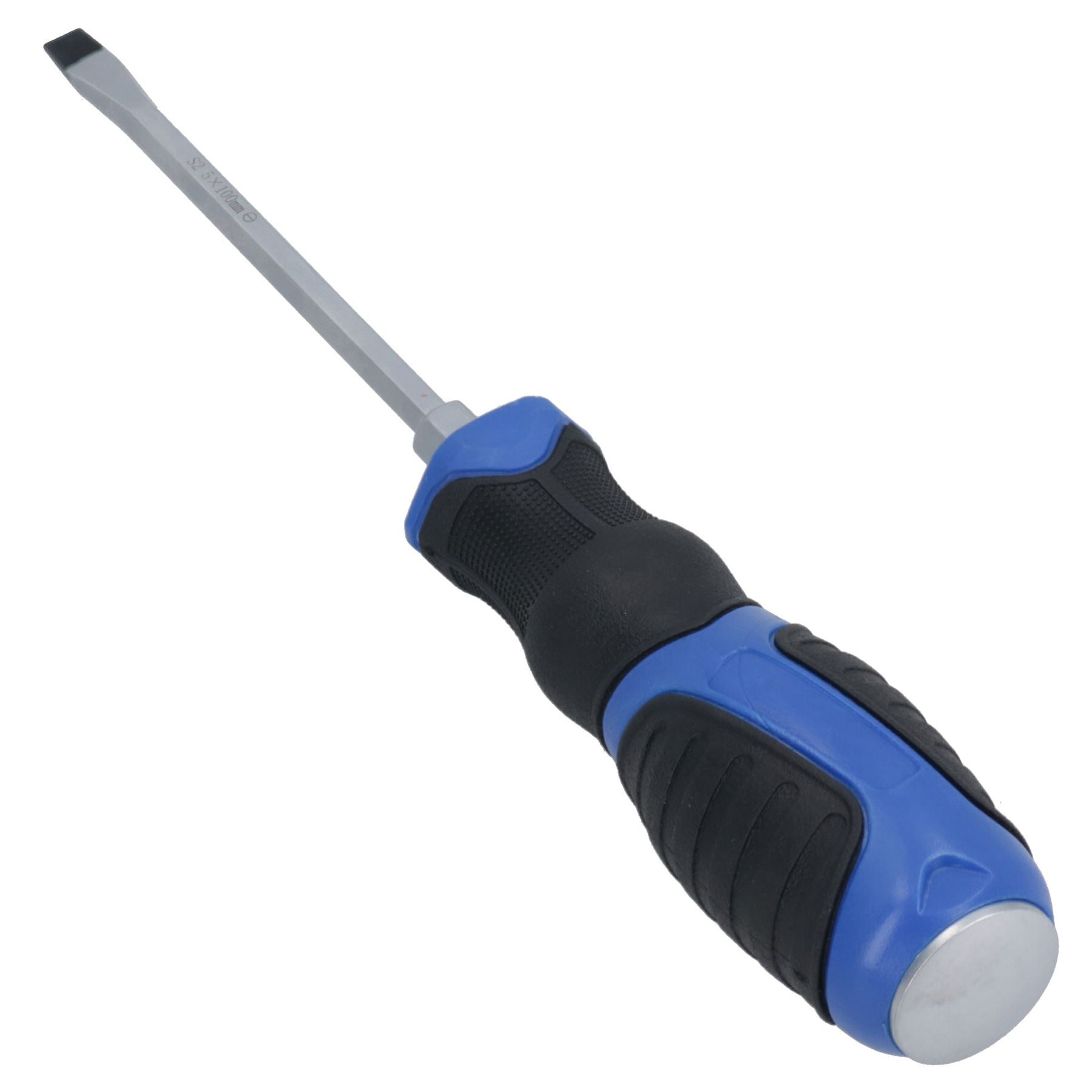 Slotted Flat Headed Screwdriver Magnetic Tip + Rubber Grip SL4 – SL8 4mm – 8mm