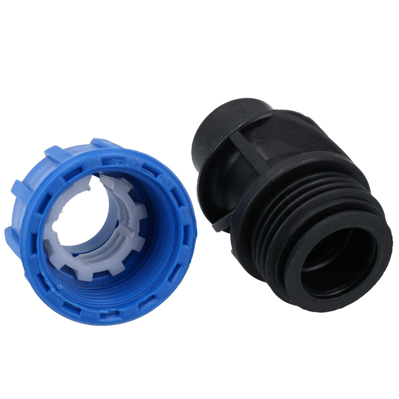 25mm x 1/2" MDPE Female Adapter Compression Coupling Fitting Water Pipe