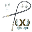 Brake Shoe & Cable Kit for Ifor Williams Goods Trailer Single Axle 1400kg 1500kg