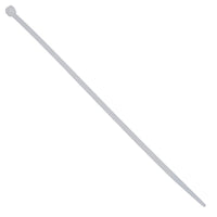 White Nylon Cable Ties Zip Lock Ties 100 Pack Strong Plastic Heavy Duty