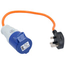 Caravan, Generator, Boat UK Mains Adapter 230v UK Mains TR132