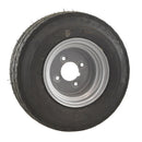 16.5/6.50 - 8 Trailer Tyre Wheel Rim 4" PCD 6PLY 4 Stud 73M TRSP27