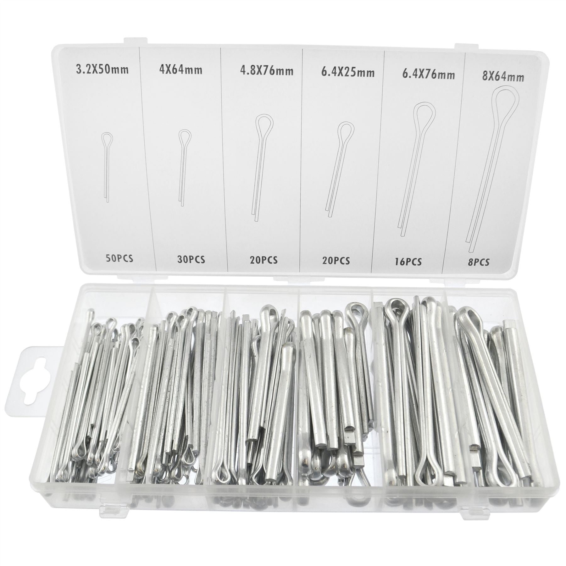 Cotter Pin Split Pin Fastener Assortment Small to Large Sizes 699pc AST13_AST18