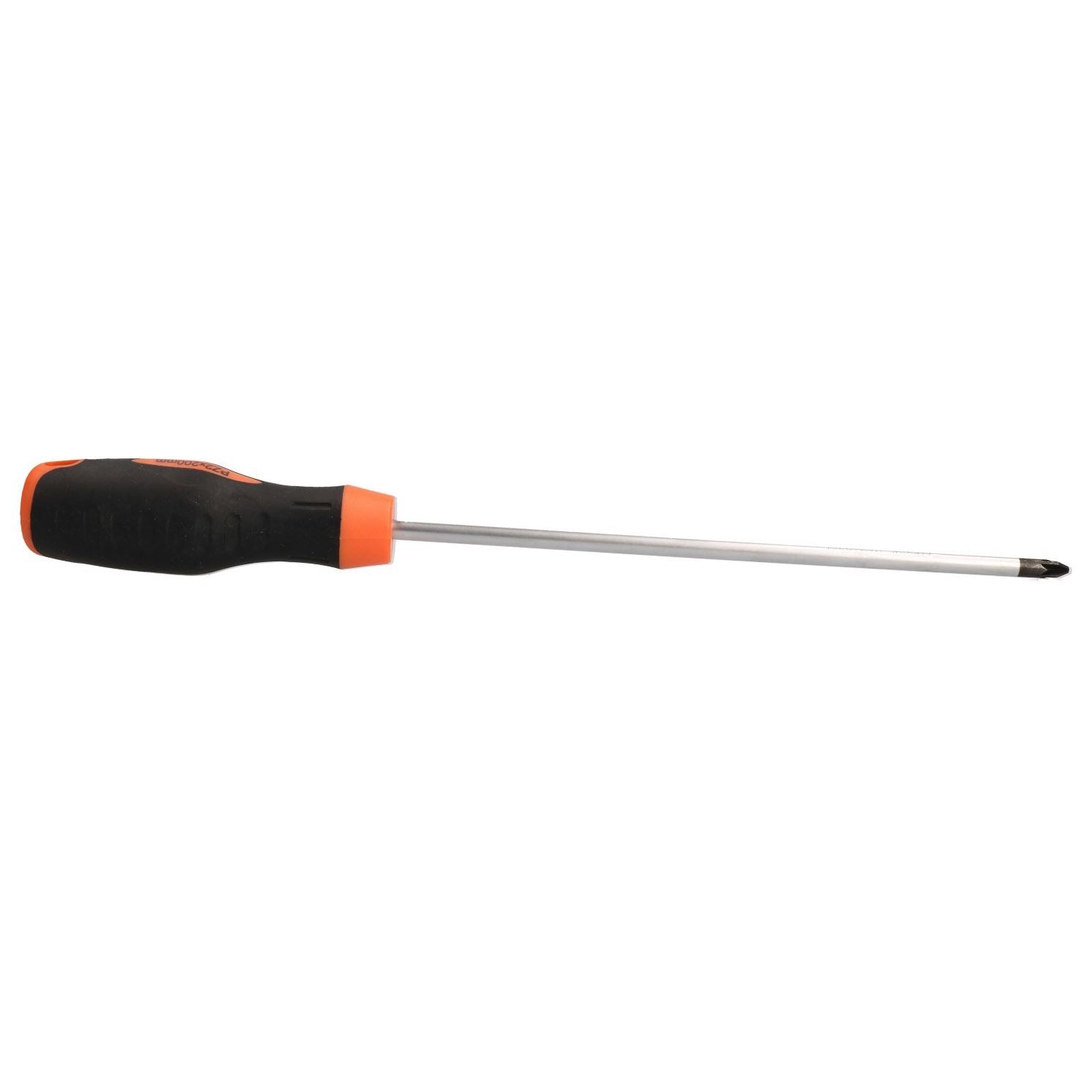 Pozi PZ2 Long Screwdriver 200mm Shank Total Length 310mm Rubber Grip handle