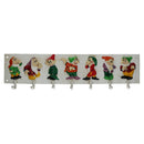 Snow White 7 Seven Dwarfs Coat Hanger Hook Disney Dwarves Rack Children