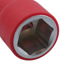 1/2in drive VDE Insulated Shallow Metric Socket 6 Sided Single Hex 1000 V