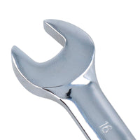 Reversible Cranked Offset Ratchet Combination Spanner Wrench 72 Teeth