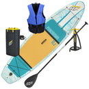 11ft 2" Underwater View Stand Up Paddle Board 6" Panorama SUP Set