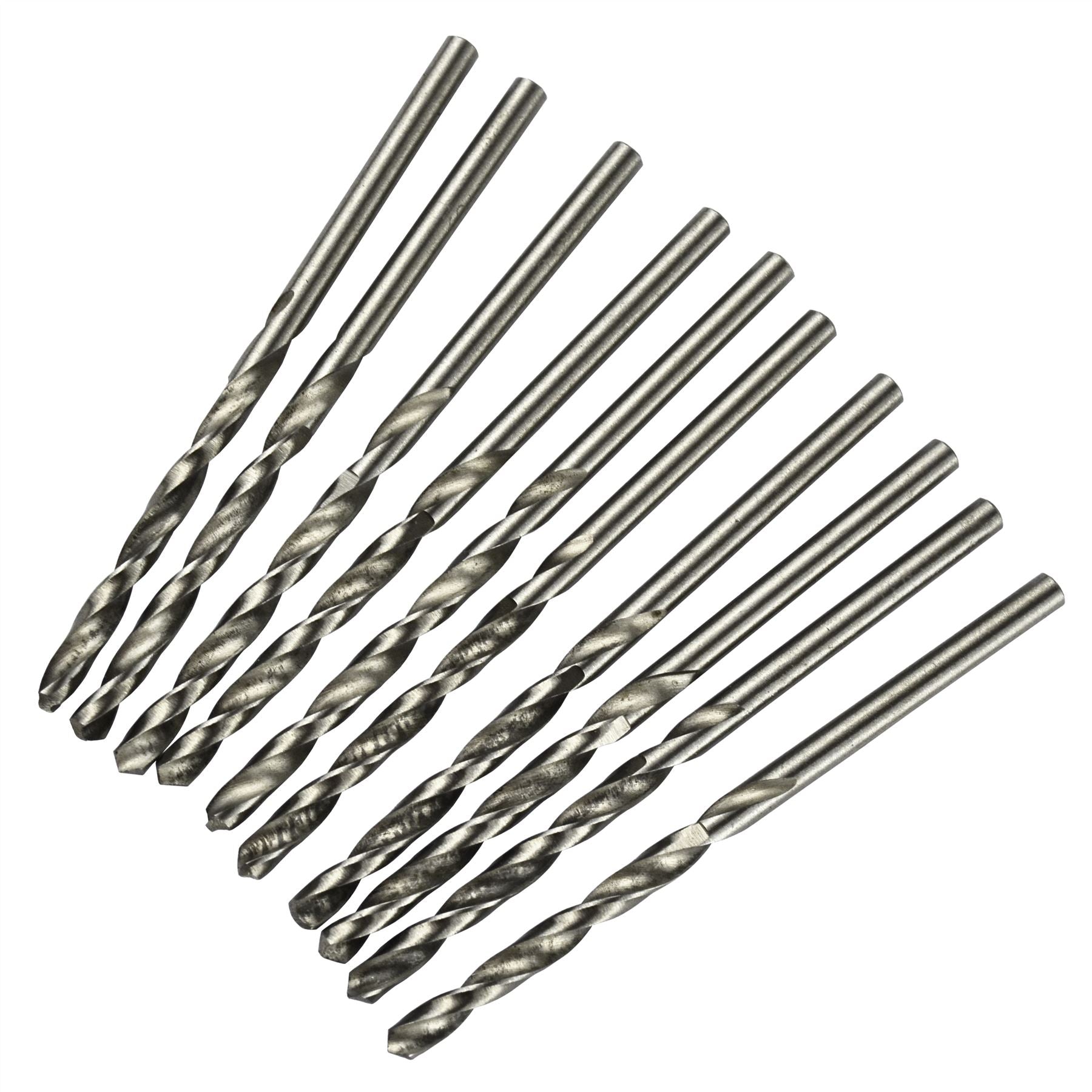 HSS Twist Spiral Drill Bits 2.5mm 10 Pack TE682