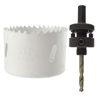 32 - 152mm Hole Saw with 1/2" Shank Chuck Cutter Bi-Metal Drill