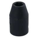 3/8in Drive Shallow Stubby Metric Impacted Impact Socket 6 Sided Single Hex