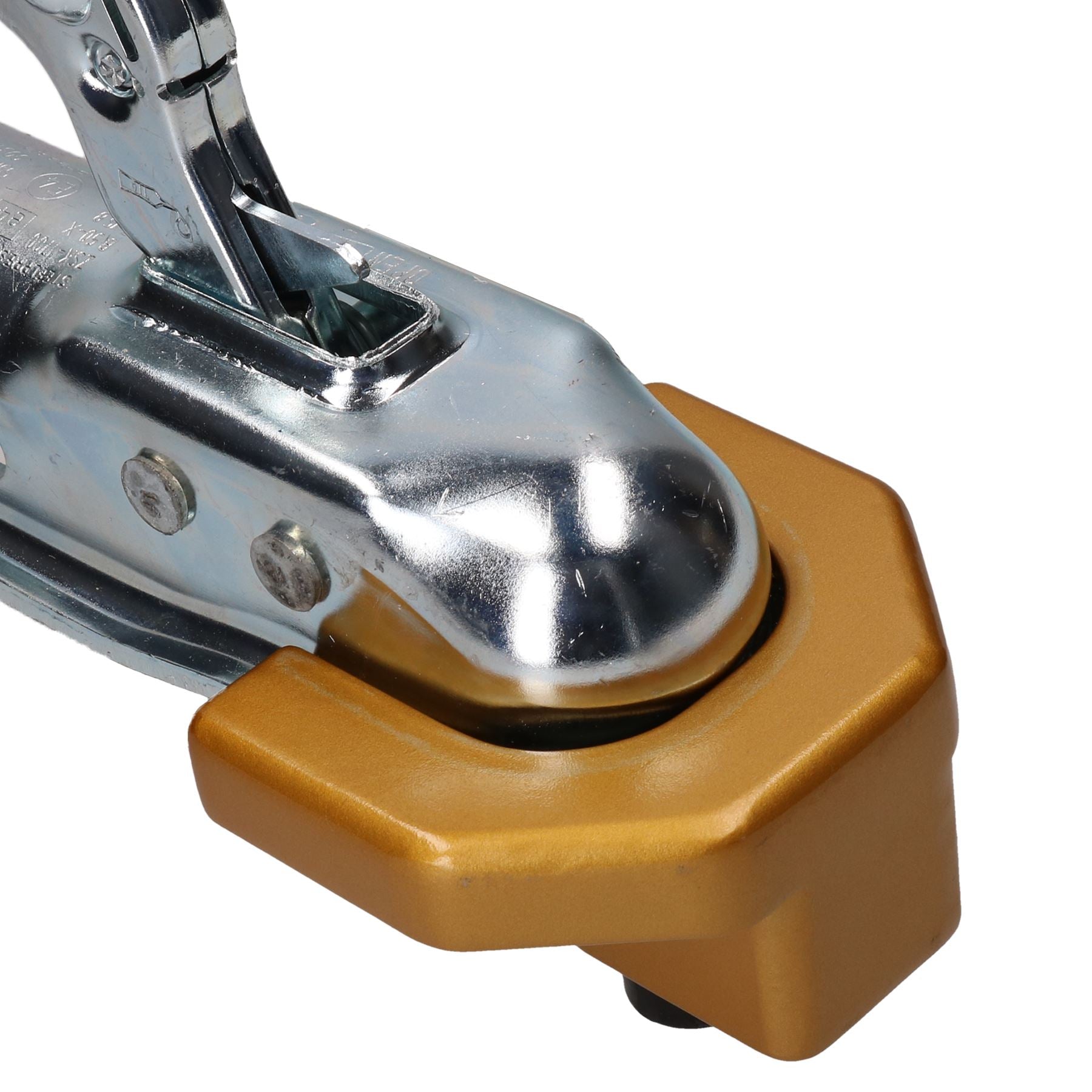 Trailer Hitch Coupling Lock / Caravan Security Lock for Pressed Steel Couplings