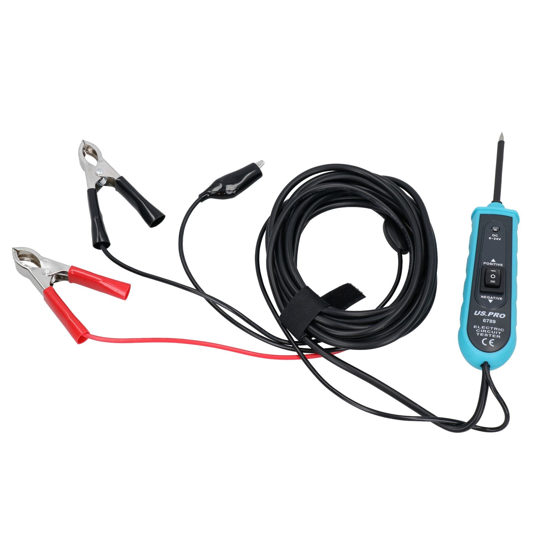 Power Powered Circuit Tester Lance Probe  6 - 24 Volts digital tester AT720