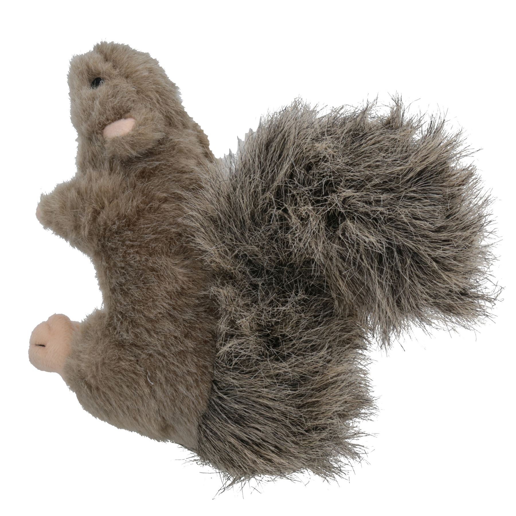 Classic Large Squirrel Dog Puppy Play Time Soft Plush Toy With Squeaker Gift