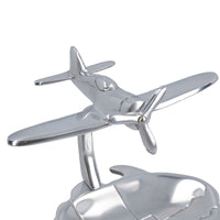 Aeroplane Plane Soap Dish Holder Box Aluminium Bathroom Kitchen Sink Shower