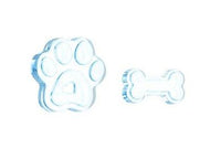 Chill Out Cool Dog Pet Cooling Feast Ice Cube Paw & Bone Mould Tray & Ice Track