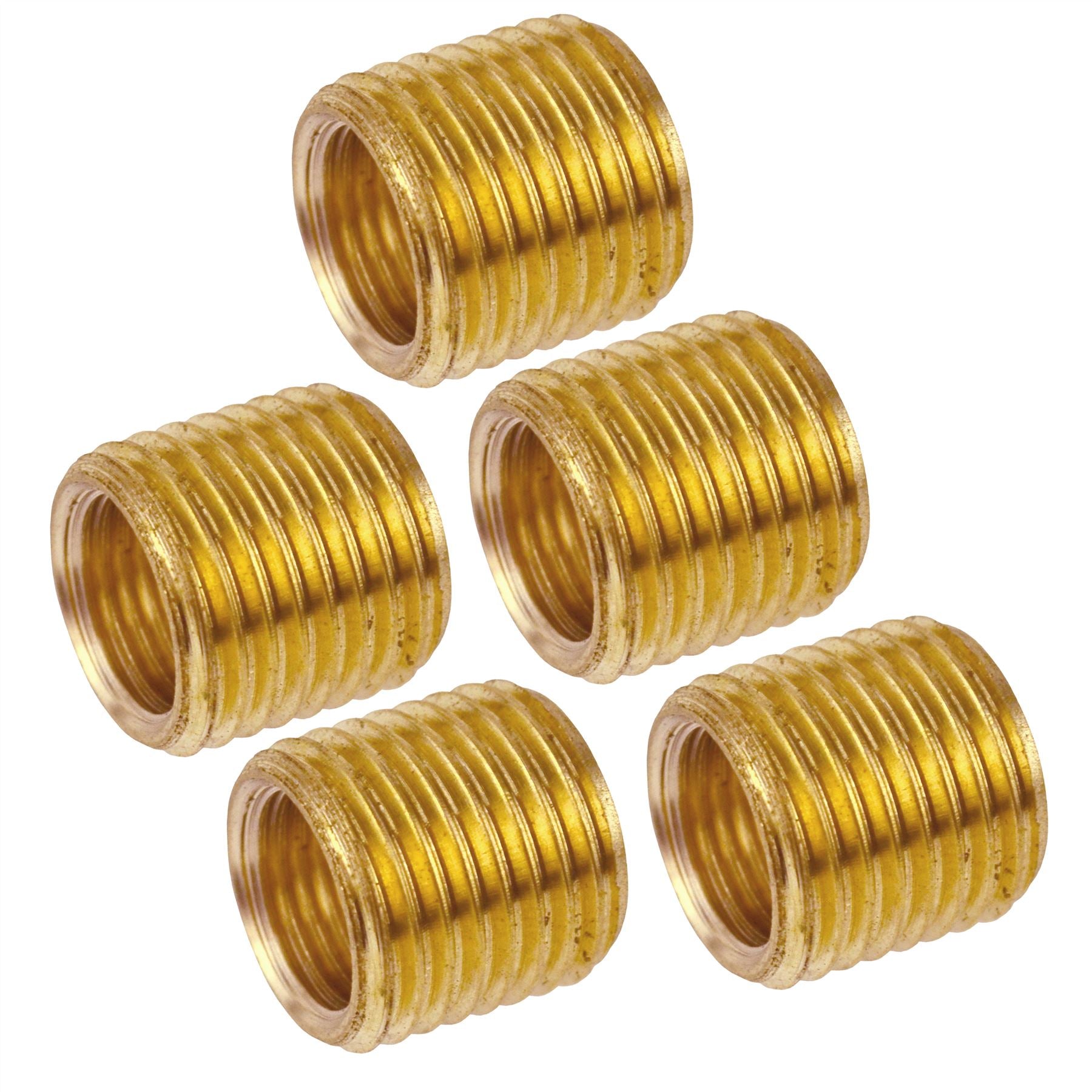 Brass Threaded Adapter Bush Male to Female Air Line Hose Fitting