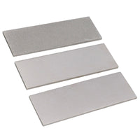 3pc Professional Diamond Sharpening Stone 6" Extra Fine / Fine / Coarse