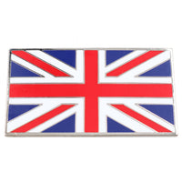 Self Adhesive Enamelled Union Jack Flag Badge Metal Classic GB Car Emblem