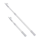 2pk Lightweight Extending Boat Hooks Telescopic Poles 70-210cm Aluminium