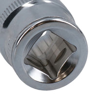 1/2in Drive Shallow Metric MM Socket 12 Sided Bi-Hex with Knurled Ring