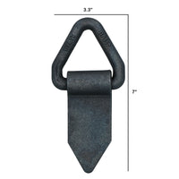 Fold Over Tie Down Lashing Eye / Anchor Point HEAVY DUTY Self Colour