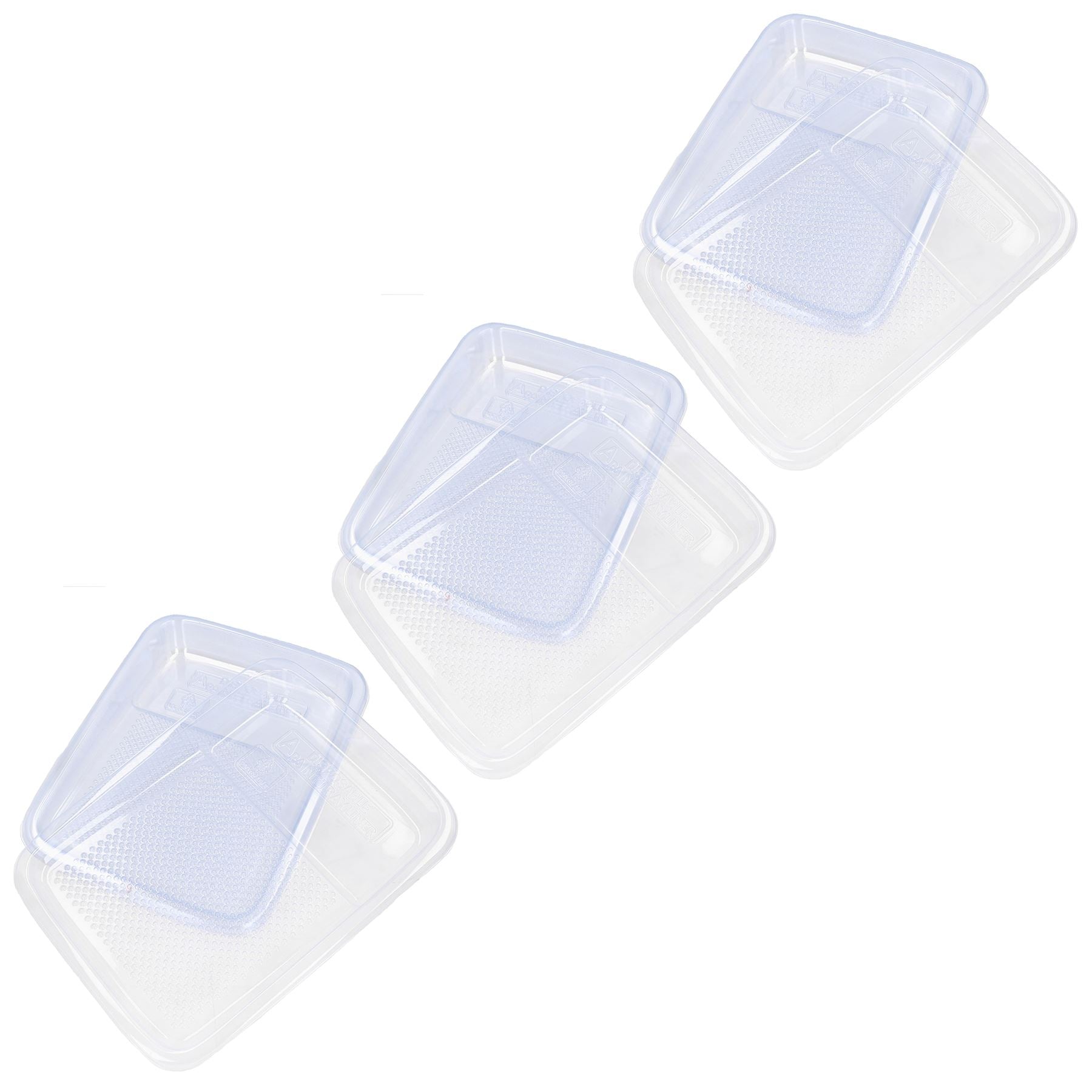 Clear Plastic Disposable Roller Tray Liners for 230mm / 9” Roller Trays