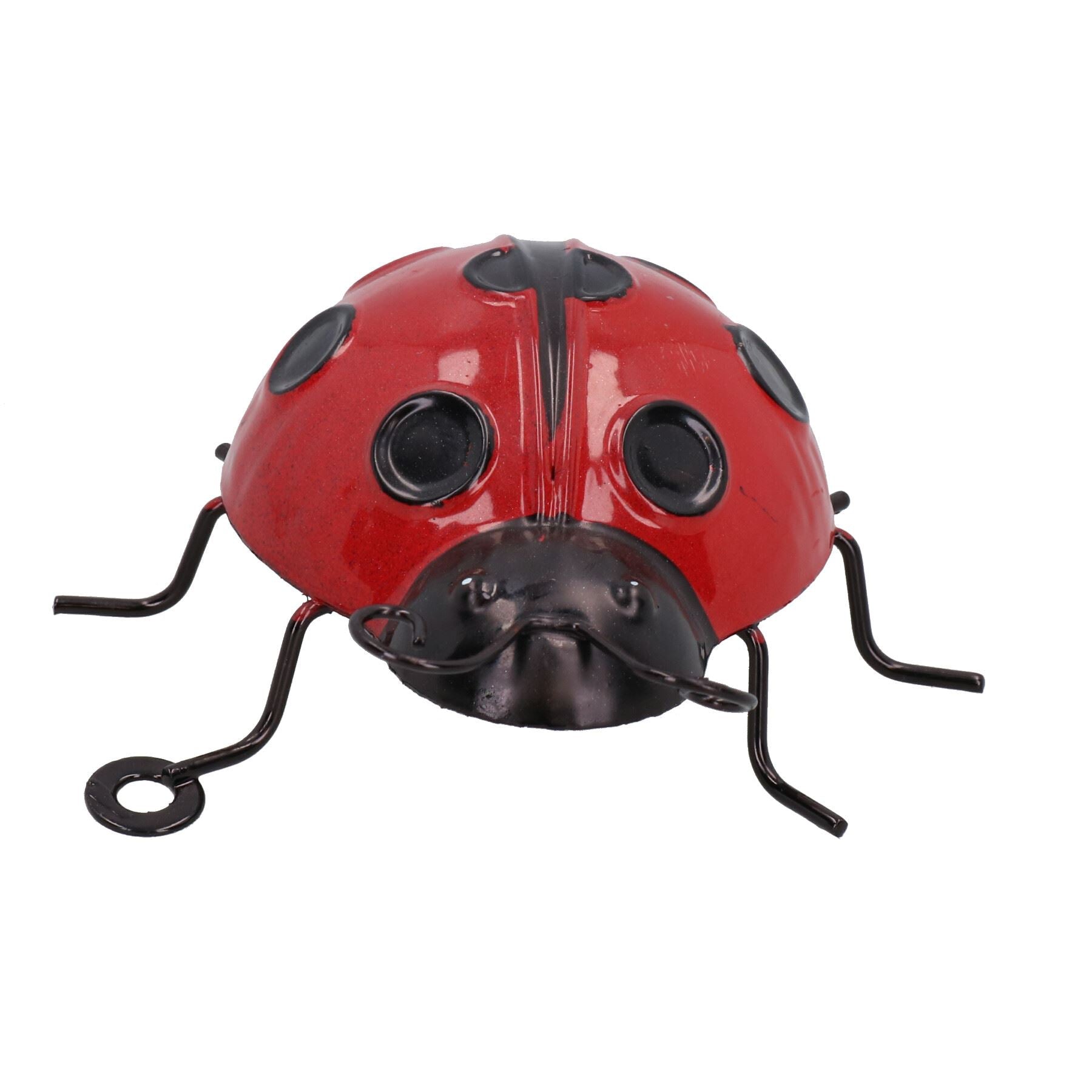 Small 3D Metal Ladybird Wall Art Home Garden Decor Ornament Gift 5x9x10cm