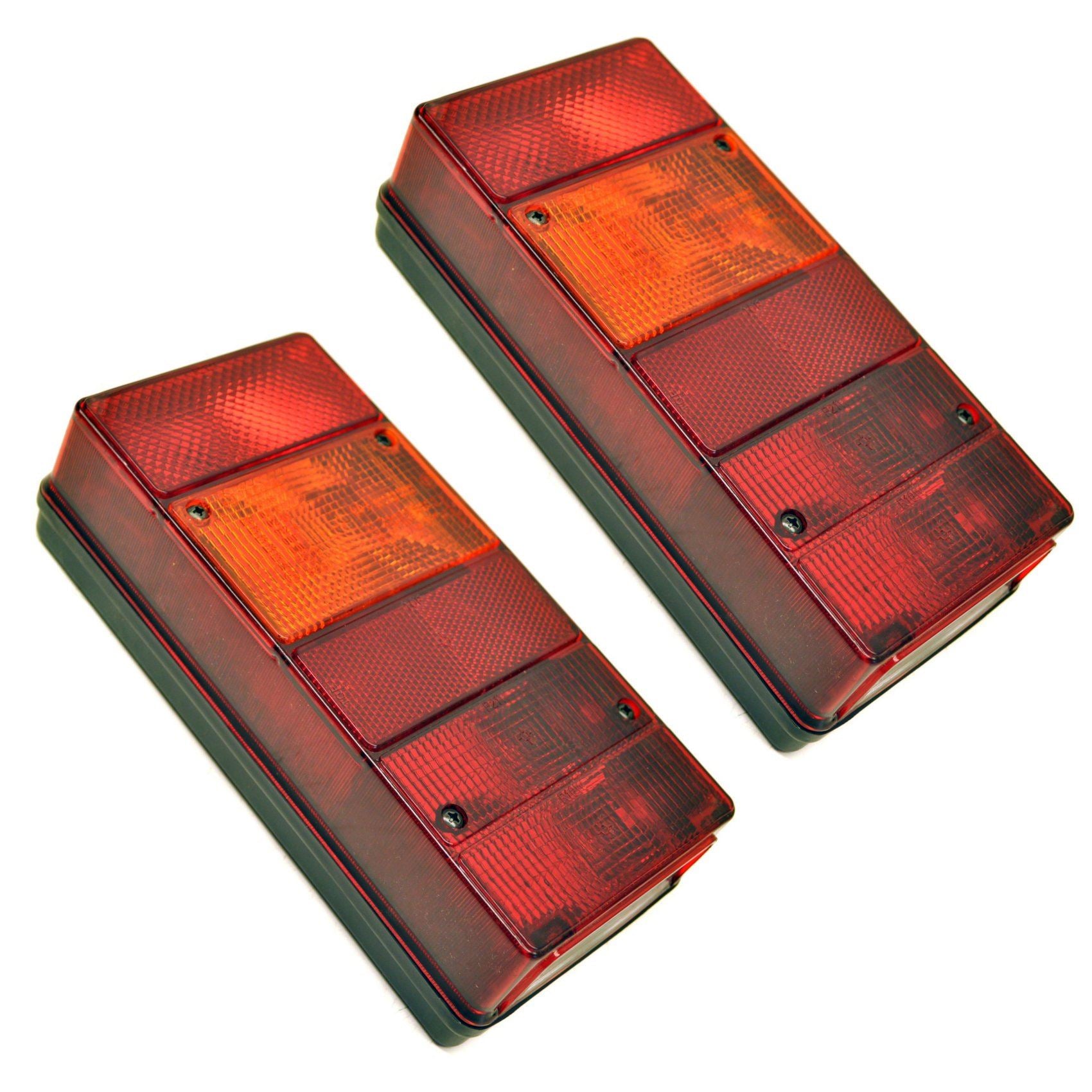 Large Rear Trailer Combination Lamp / Light PAIR TR050