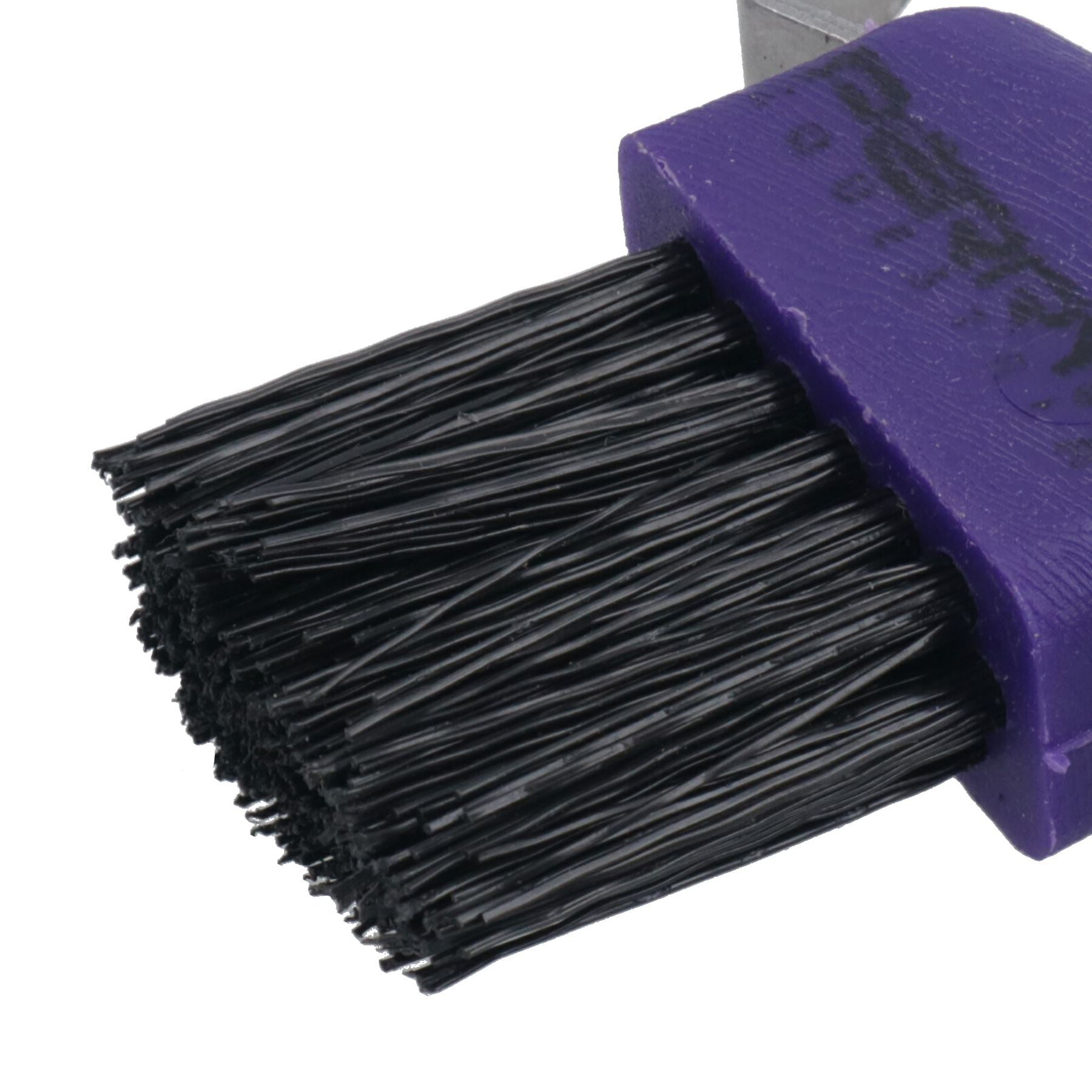 Durable Purple Horse Hoof Pick & Brush with Wave Grip Handle Stable Accessory