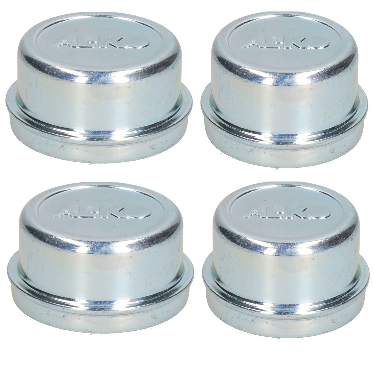 66mm Alko Steel Hub Cap Bearing Grease Dust Cover Trailer Caravan