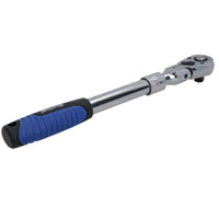 1/2in Drive Telescopic Flexi Head Ratchet 72 Teeth Quick Release 350 – 490mm