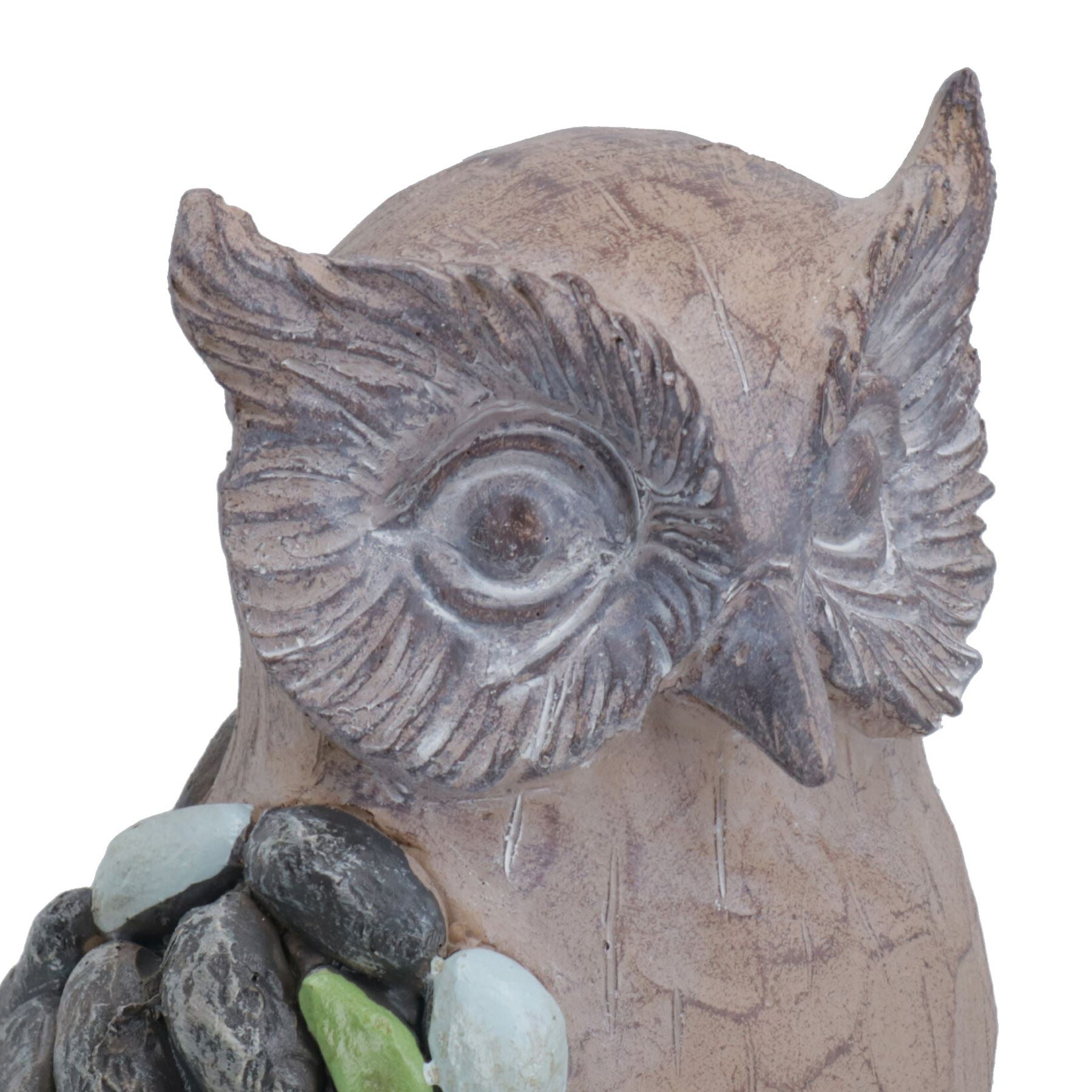 Hedgehog & Owl Resin Sculpture Statue House Home Ornament Figurine Animal