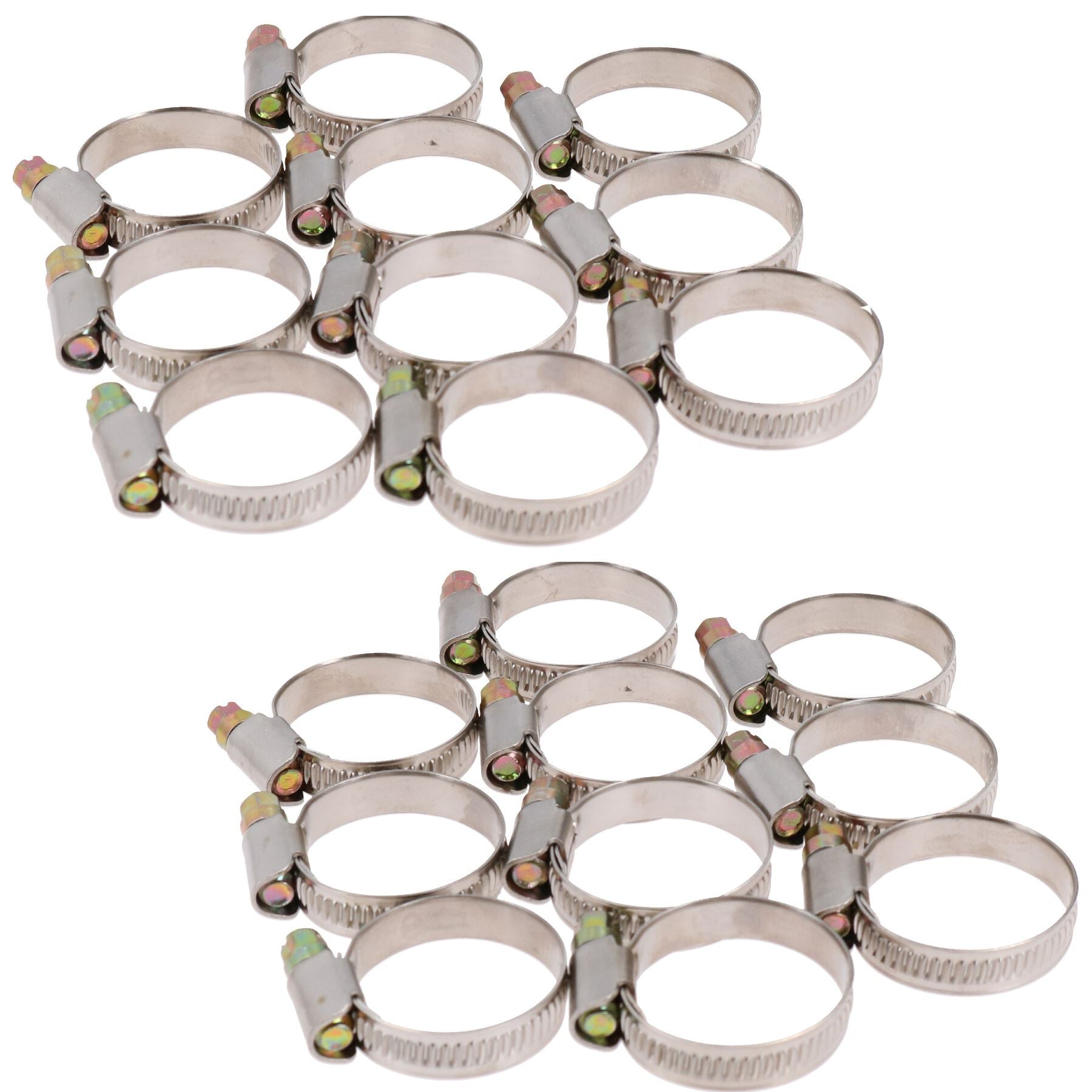 8mm – 60mm Stainless Steel Jubilee Hose Pipe Clamps Clips Air Water Fuel Gas