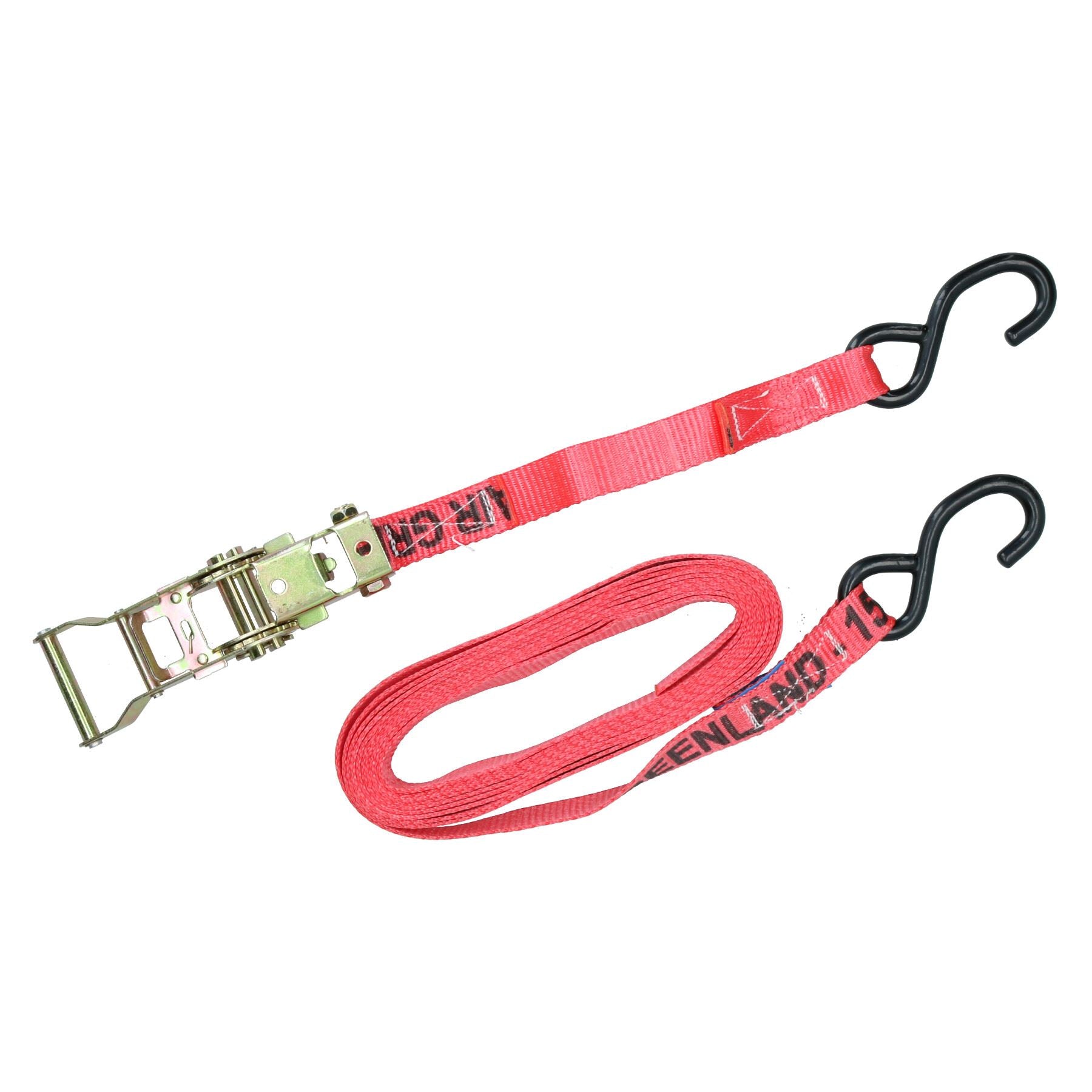 5 Metre Tie Down Ratchet Strap Lashing Straps S Hooks For Gazebos Tents