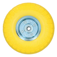 10 Inch Puncture Proof Sack Truck Cart Trolley Wheel 16mm Bore 150kg