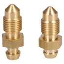 Brass Brake Caliper Bleeding Bleed Nipple Screw Bleedscrews UNF Metric BSF