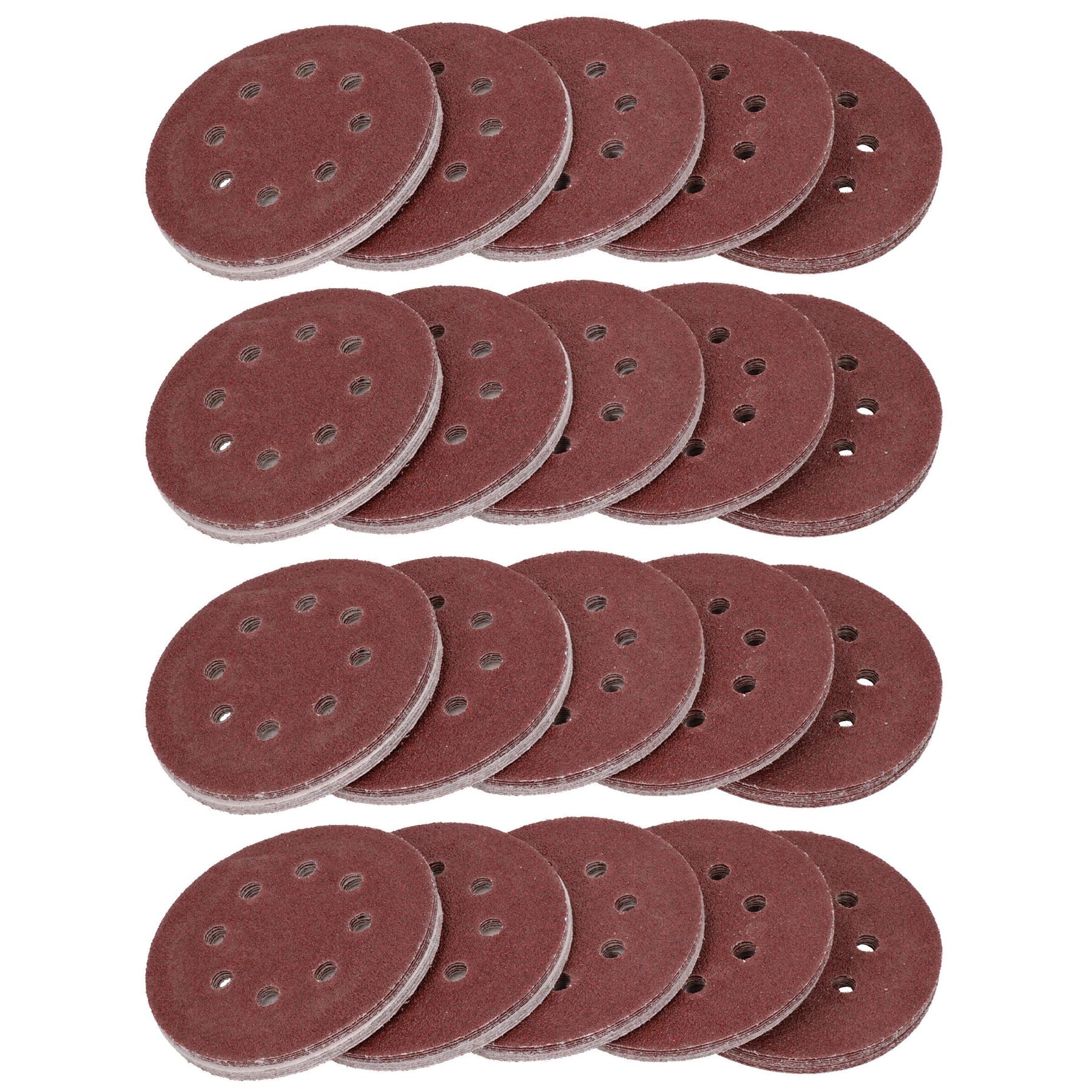 125mm Mixed Grit Hook And Loop Sanding Abrasive Discs Mixed Grit 40 – 240 Grits