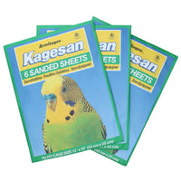 Sanded Sheets Sandpaper Cage Lining Budgies Caged Birds - 4 Sizes Available