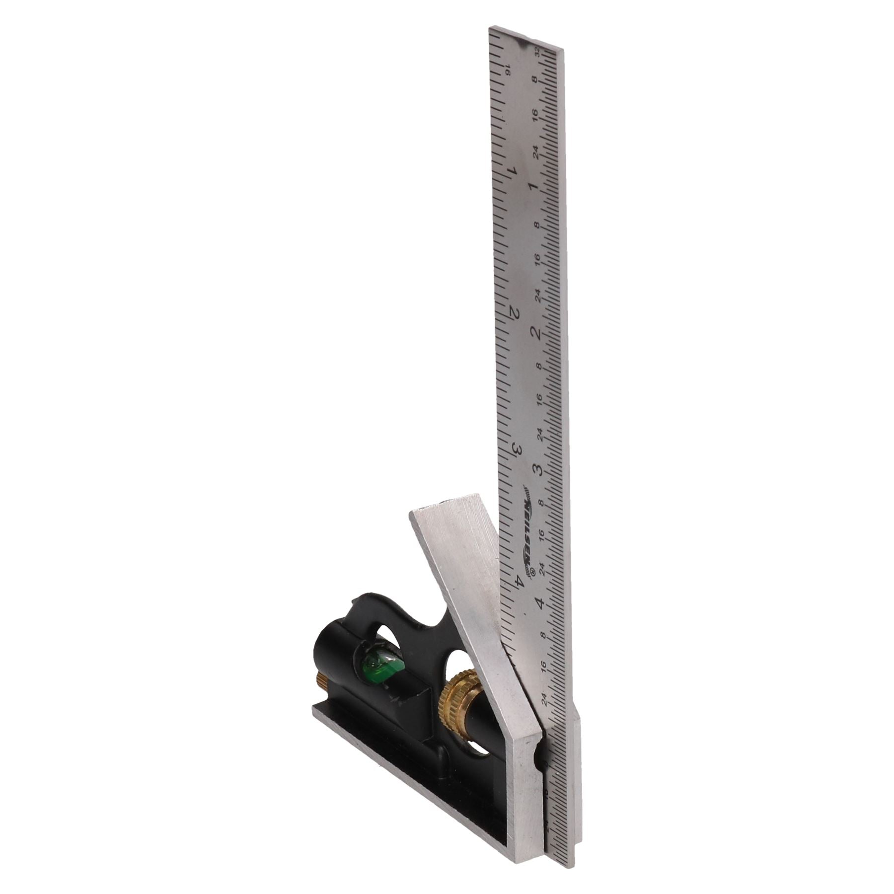 6" / 150mm Engineers Square Adjustable Combination Set Square + Spirit Level