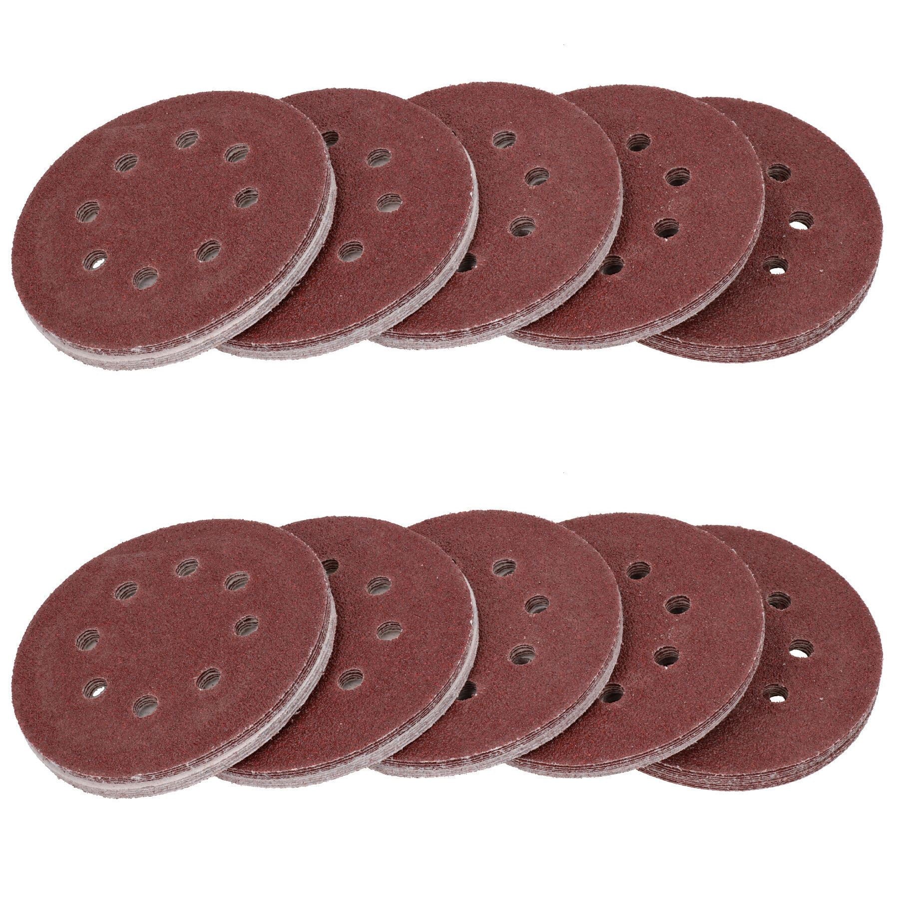 125mm Mixed Grit Hook And Loop Sanding Abrasive Discs Mixed Grit 40 – 240 Grits