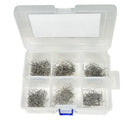 Assorted Staples For Hot Plastic Stapler Repair Welders Standard Pre Cut 300pcs