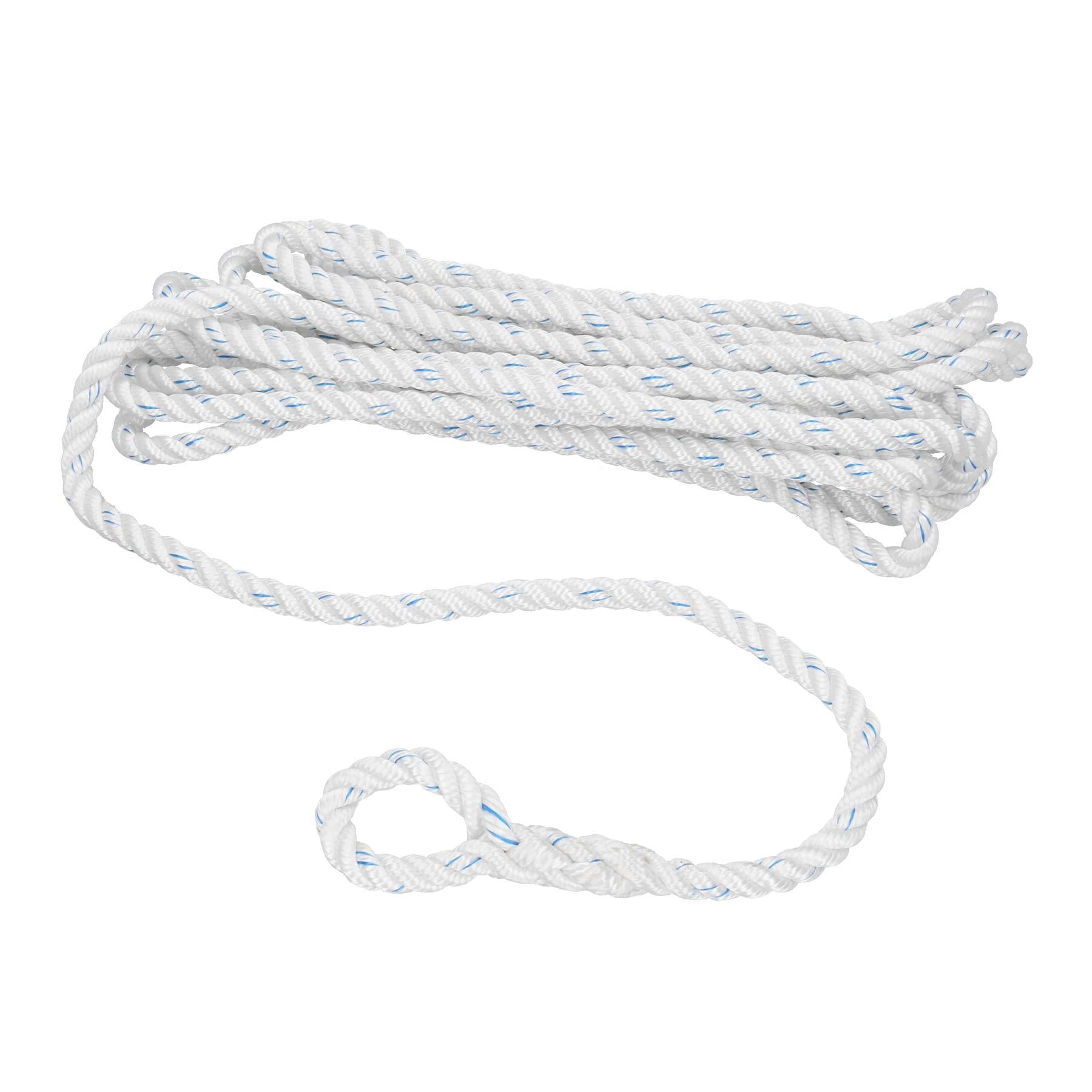 Spliced Polyester Mooring Line 10-16mm 10m Boat Dock Line Rope Warp