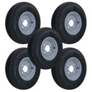 4.80 x 8 / 400 x 8 Inch Trailer Wheel + Tyre 4 Stud 4” PCD 4 Ply 265kg Max Load