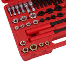 48pc Metric + Imperial UNF UNC Rethread Tap + Die Kit M6 - M14 1/4in - 5/8in