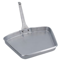 Galvanised 11" Metal Ashpan Ash Tray For 16" Fireplace With Handle & Gloves