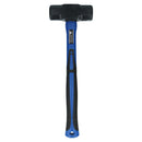 Double Face Sledge / Lump Hammer TPR Handle Fibreglass Shaft 4lb US Pro AT041