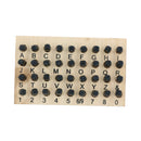 3mm & 5mm Letter & Number Stamp Set Metal Pin Punch Stamps TE102_TE132